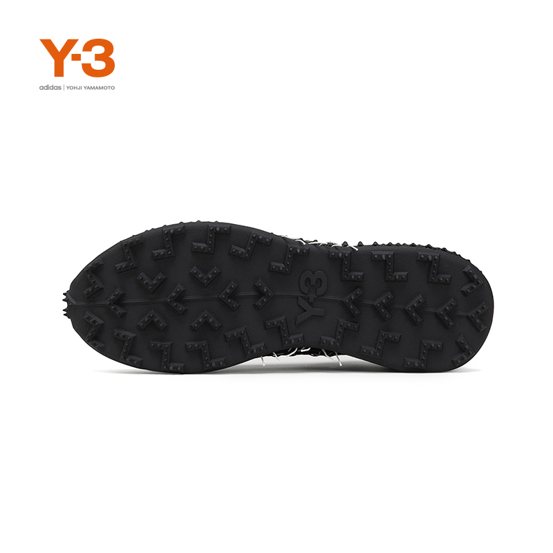 Y-3/Y3山本耀司春季情侣款潮流RUNNER 4D HALO运动休闲鞋子IE4853-图0