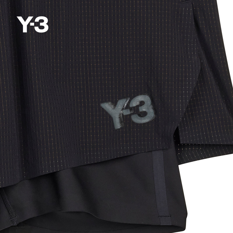 Y-3/Y3山本耀司春夏季男士运动短裤直筒双层休闲裤子IX0001,淘宝优惠券,粉丝福利购,淘宝优惠卷