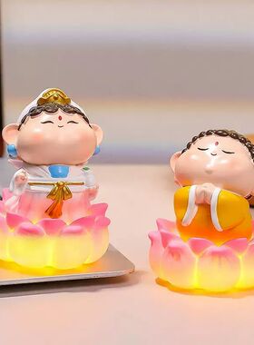 好运连连小神仙桌面小夜灯办公室