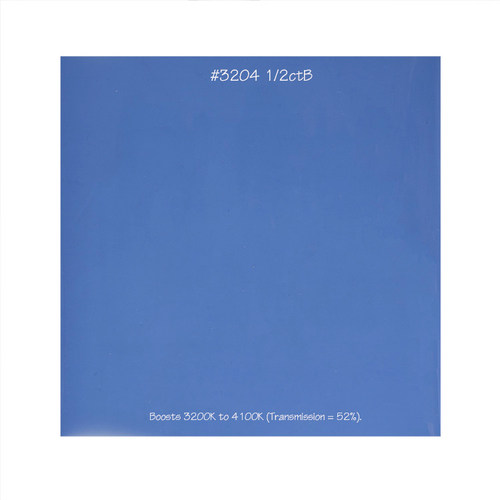 ROSCO 摄影色片色纸 色温  24*24CM CTB 1/4 1/2 CTO 1/4 1/2 1/1 - 图0