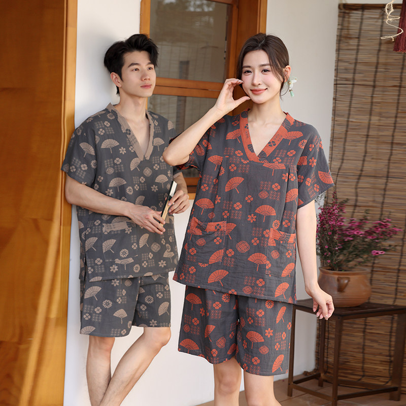 高档汗蒸服大码男女情侣洗浴服足浴足疗浴衣浴裤短裤熏蒸按摩桑拿,淘宝优惠券,粉丝福利购,淘宝优惠卷