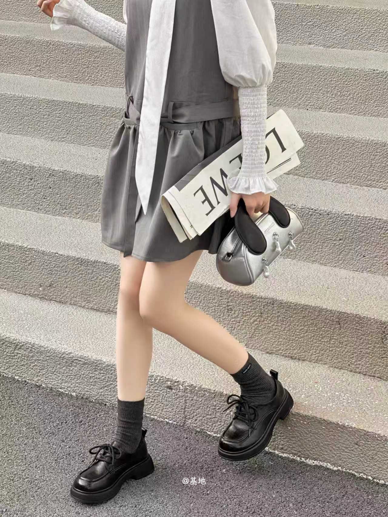 26年早春基地百搭时尚气质系带乐福鞋  68016,淘宝优惠券,粉丝福利购,淘宝优惠卷