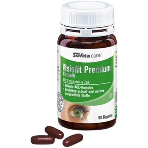 Смешанный FA German Sovita Высокоэффективный черничный лютеин DHA DHA DRICH EYE CAPSULE VILIKANG COMPLEANGENTION 90 Капсулы