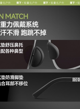 蕉下FO439₂₅卡片墨镜男大框可折叠防紫外线开车防晒太阳眼镜