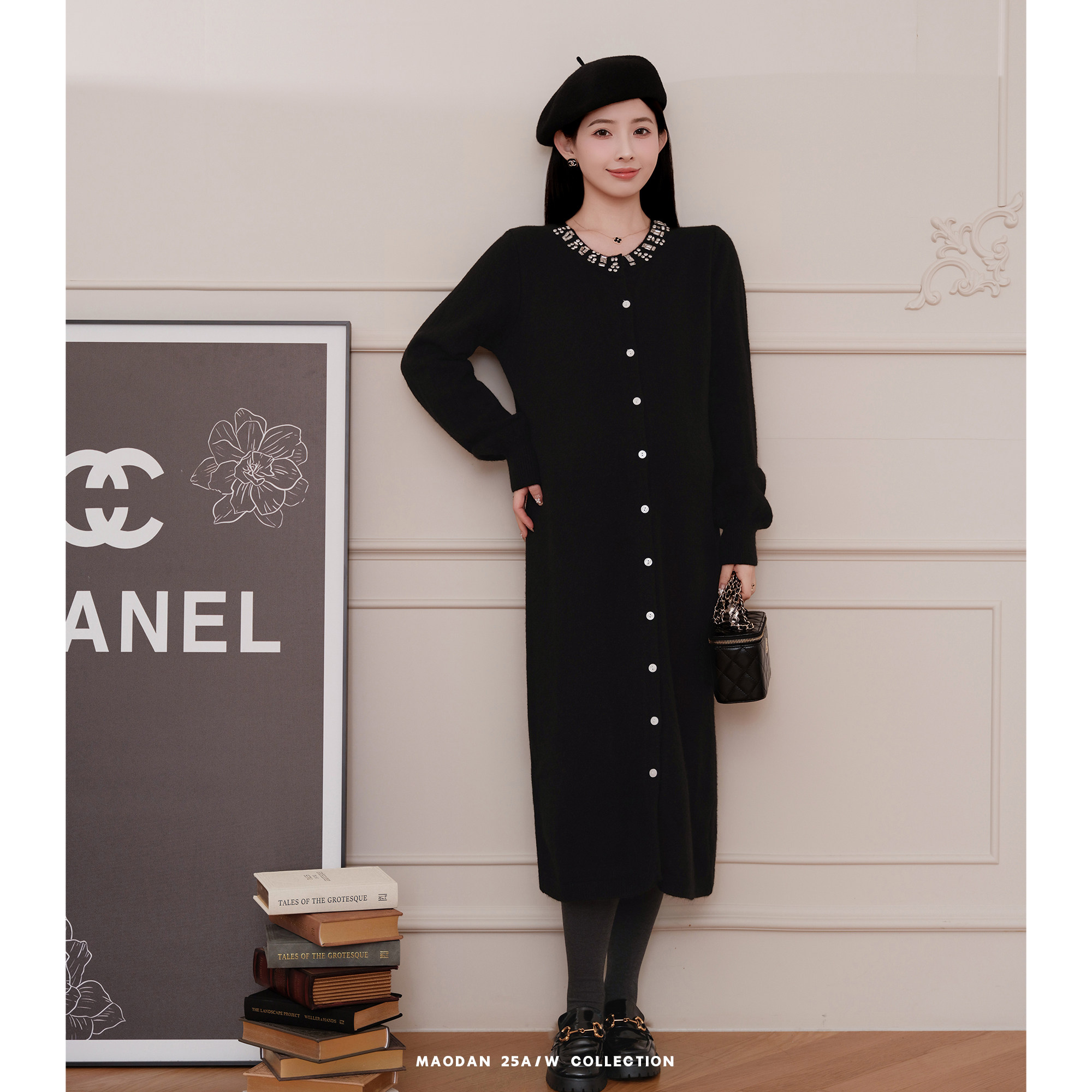 猫单【安妮罗曼】娜娜的孕期穿搭孕妇连衣裙冬季新品时尚休闲显瘦,淘宝优惠券,粉丝福利购,淘宝优惠卷