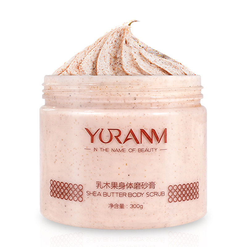 磨砂膏全身祛去除鸡皮肤疙瘩毛囊乳 瑜然美红桃客身体磨砂