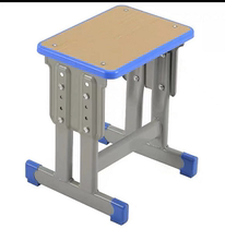 Manufacturer direct sales student can lift stool training class table and chairs stool children single column double column square stool close to back chair special price