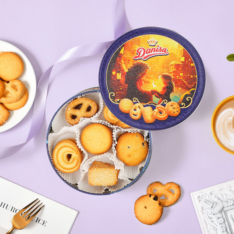 Danisa皇冠丹麦曲奇饼干3罐进口酥脆黄油曲奇婚庆伴手礼喜饼,淘宝优惠券,粉丝福利购,淘宝优惠卷