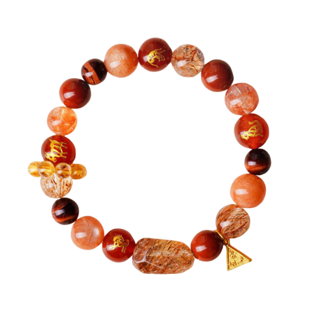 马踏金山｜三合六合五行水晶手串女本命年十二生肖手饰多宝手链,淘宝优惠券,粉丝福利购,淘宝优惠卷