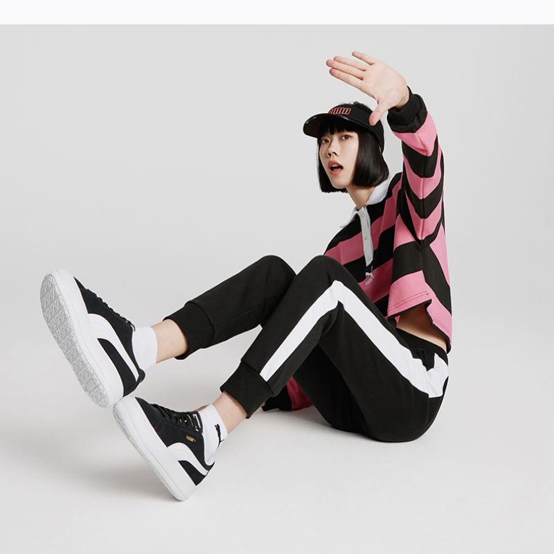 PUMA彪马新版女板鞋低帮复古休闲鞋厚底馒头舒适运动鞋380686-02 - 图0