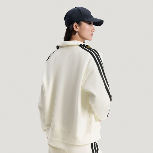 adidas阿迪达斯官方运动2026春女针织夹克 KS2817 - 图0