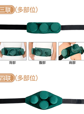 艾灸布套无烟包镂空热敷腰部全身