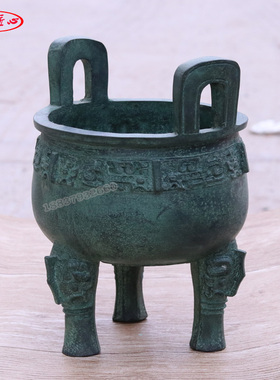 供奉香炉贺礼工艺品仿古青铜器