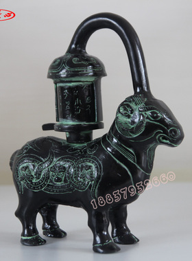 工艺影视道具长信宫灯家居装饰