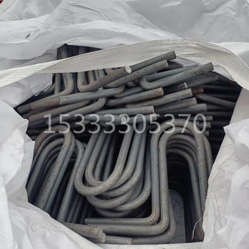 电梯机房吊钩预埋件几字Q235圆钢管廊人防门货梯别墅建筑配件定制 - 图1