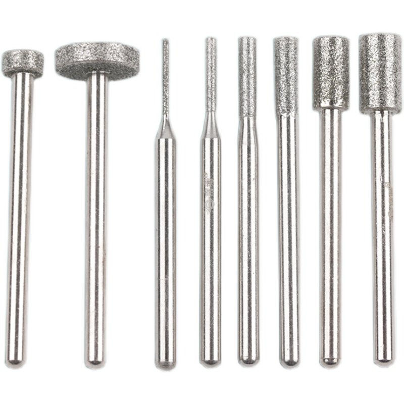 圆柱形金刚石磨头磨棒A3mmA1A2钻石合金金刚砂电磨机气动磨头T形,淘宝优惠券,粉丝福利购,淘宝优惠卷