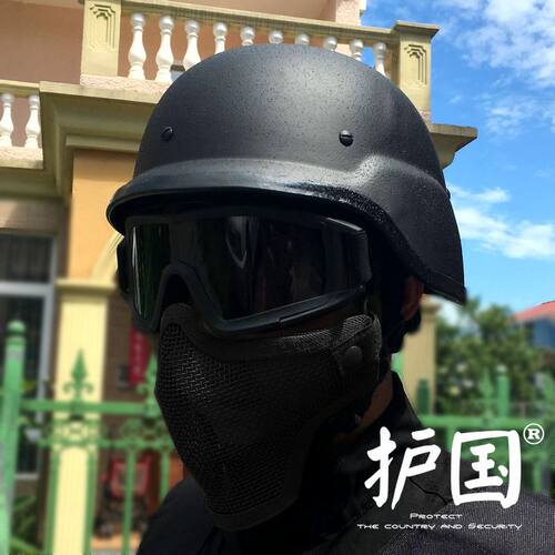 美式PASGT M88头盔钢保安防暴护野战术公发户外骑行军迷CS摩托车 - 图2