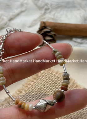 925银手链 【椿山集】韩系高级感气质百搭手链0307