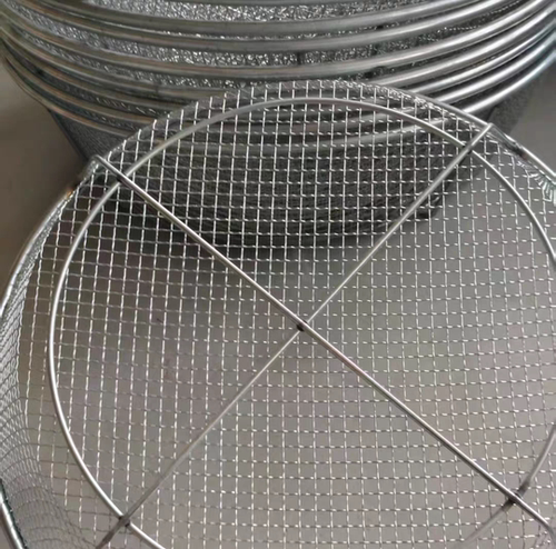 农用铁圆筛子油菜籽分离沙子石子园艺工具筛谷物种花土板栗筛 - 图1