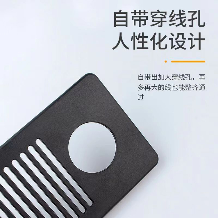 Desk vent cover cabinet computer main case breathable mesh cooling hole decorative cover outlet vent panel