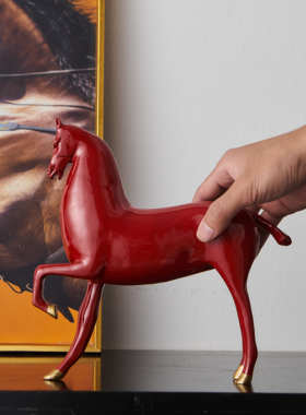 新中式赤兔马摆件客厅