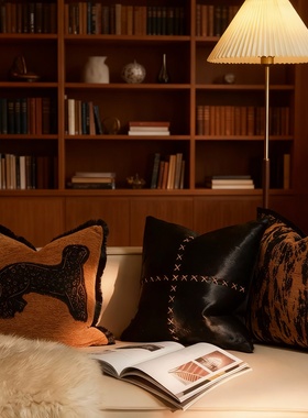 复古欧式花纹抱枕沙发靠垫