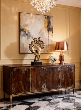 现代轻奢金色马造型装饰摆件