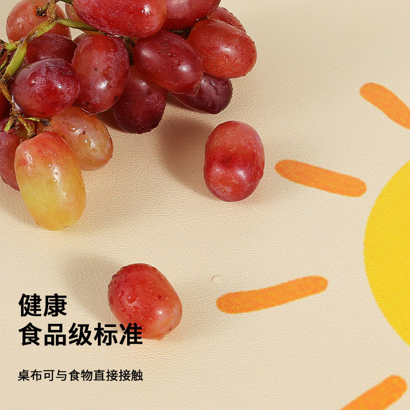 美式复古卡通桌布圆桌面防水防油高级感圆形茶几布桌垫子盖布巾,淘宝优惠券,粉丝福利购,淘宝优惠卷