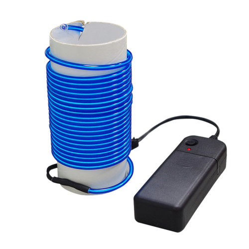 迷你细霓虹灯线电池手工DIY灯发光线LED灯线USB模型灯条超细灯条 - 图3