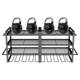Wall tool rack hardware power tool hanging wall panel sorting storage rack artifact handheld electric drill hanging rack hole board