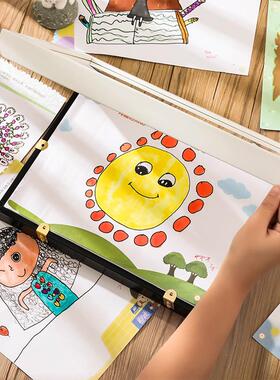 作品展示框奖状收纳儿童绘画装裱画框免打孔相框简易画框框