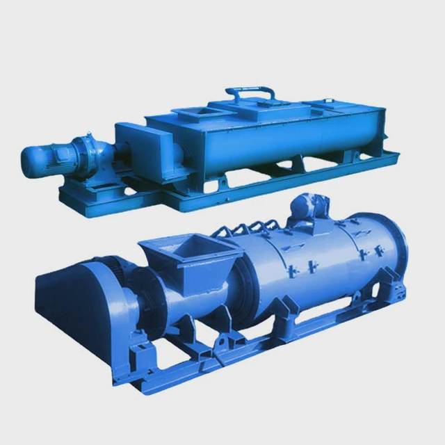 Horizontal dust humidification mixer Multi-function cement sand dry dust electric fly ash humidification mixer