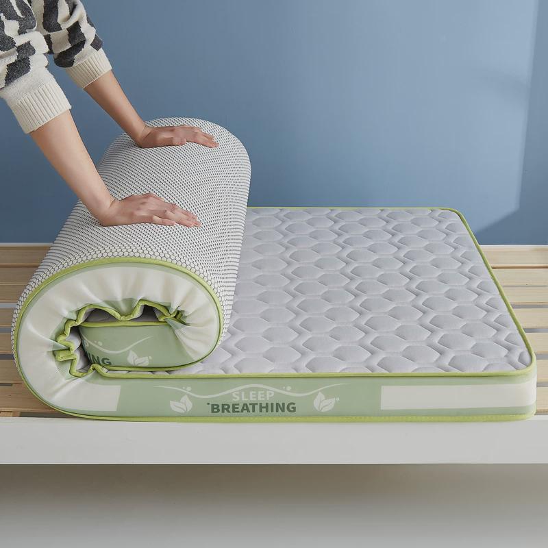 折叠床垫宿舍学生褥子海绵软垫乳胶单人记忆棉垫被90x190寝室 - 图2