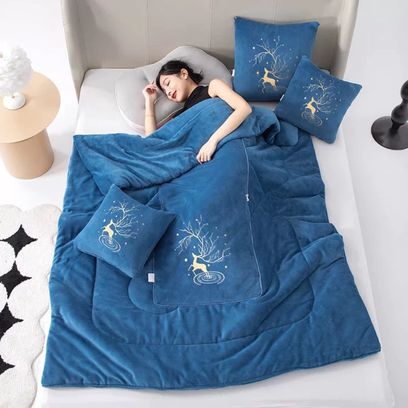 两用抱枕被子二一沙发汽车可折叠靠垫办公室午睡加厚毛毯,淘宝优惠券,粉丝福利购,淘宝优惠卷