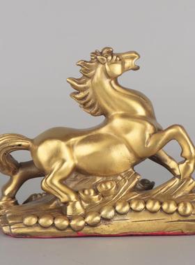 杨铜记 铜工艺品铜马摆件厂家批发 铜马 奔马 铜马到成功