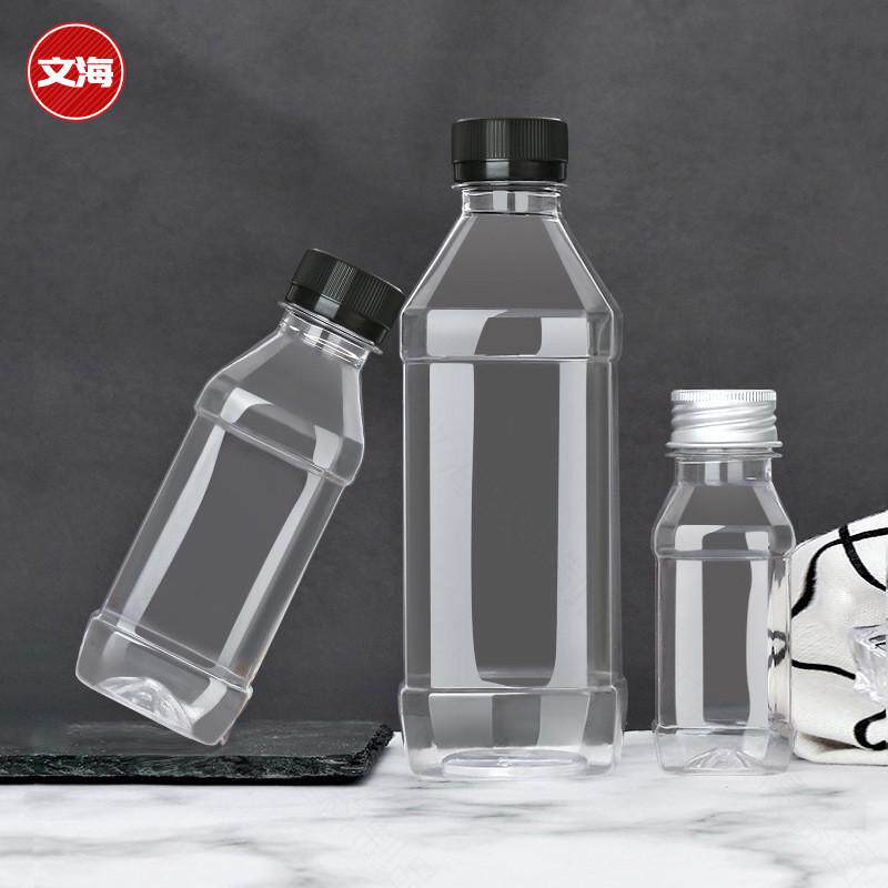 500ml矿泉水瓶塑料透明pet方形酵素酸梅汤牛奶果汁分装一次性瓶子,淘宝优惠券,粉丝福利购,淘宝优惠卷