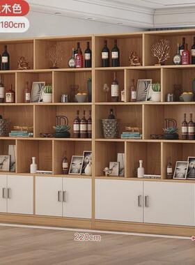 酒柜展示柜靠墙酒架家用储物柜客厅隔断柜红酒茶叶柜多功能收纳柜