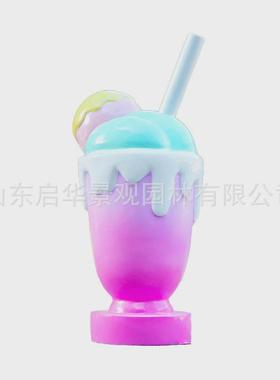 门头餐饮户外步行街雕塑商超店面装饰卡通形象美陈摆件玻璃钢雕塑