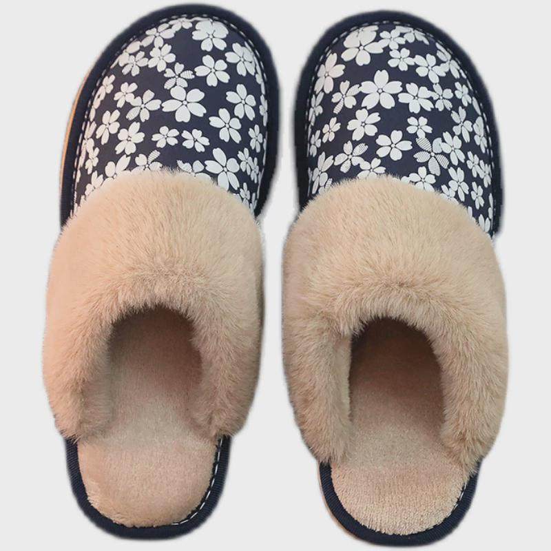秋冬季保暖家居棉拖鞋防滑月子鞋居家拖鞋女士家用室内包头皮拖鞋,淘宝优惠券,粉丝福利购,淘宝优惠卷