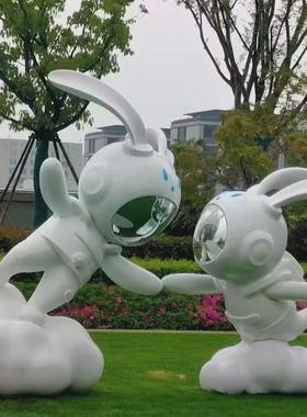 大型水景雕塑厂家户外园林校园广场景观摆件房地产不锈钢地标雕塑