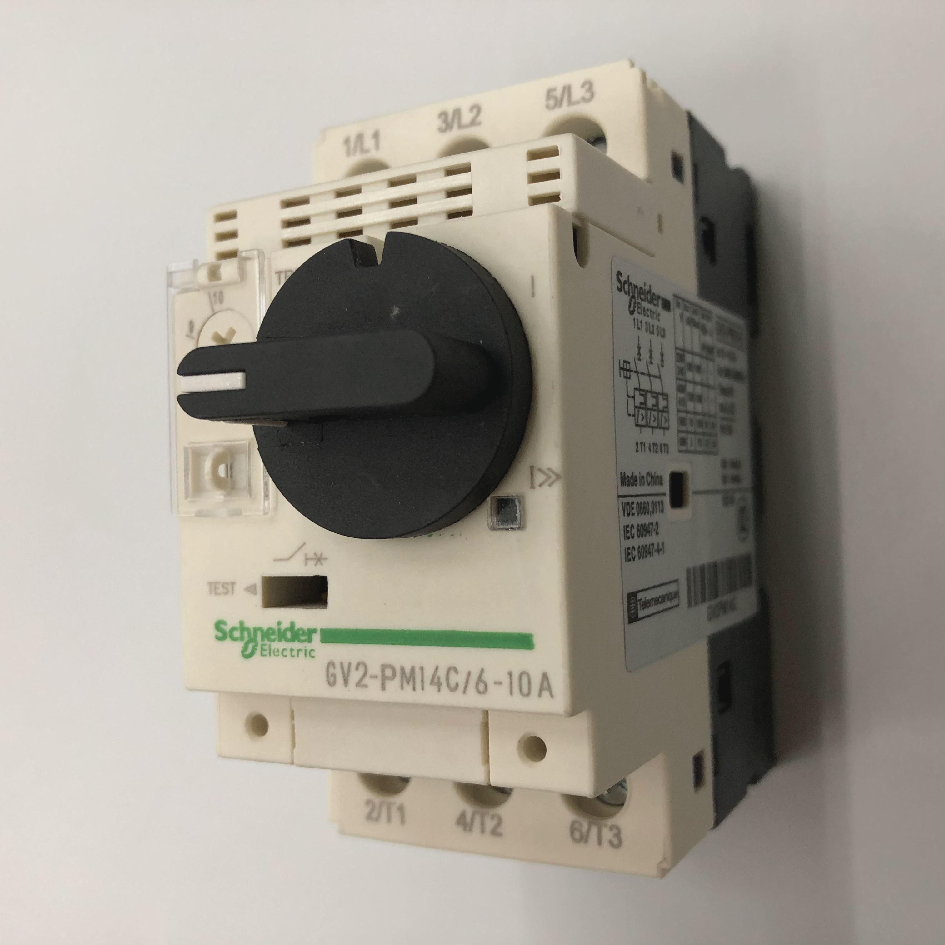 现货供应GV2-PM14C6-10A施耐德电动机保护用空气开关断路器 - 图2