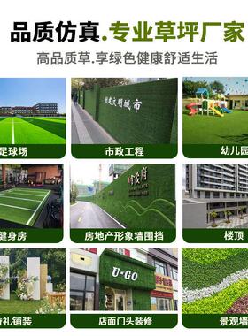 人造人工草坪地毯假草皮幼儿园阳台地垫装饰绿色假草塑料垫子