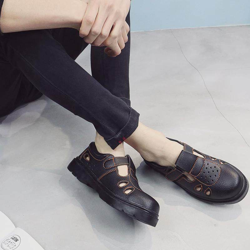 劳保鞋男夏季透气防臭轻便钢包头防砸防刺穿工地老保钢板工作凉鞋,淘宝优惠券,粉丝福利购,淘宝优惠卷