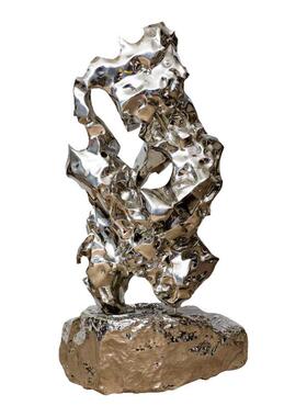 户外厂家主题雕塑园林景观公园彩绘不锈钢美陈装饰摆件不锈钢雕塑