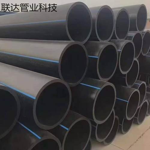 大口径pe管材给水管聚乙烯消防骨架管黑色直pepe埋盘管消防管 - 图0