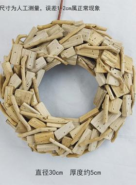 木制装饰摆件家居挂饰圣诞树木质小鹿手工艺品桌面饰风摆田园挂件