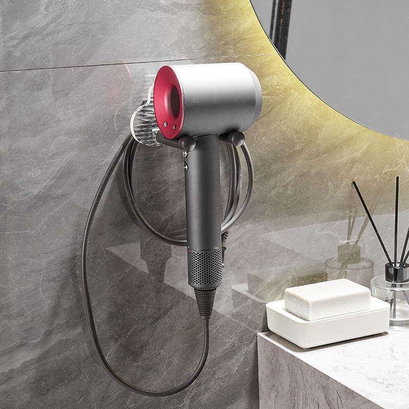 吹风机置物架免打孔墙上电吹风支架厕所卫生间风筒架壁挂吹风架,淘宝优惠券,粉丝福利购,淘宝优惠卷