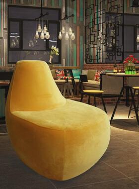 定制异形休闲座凳树池靠背椅商场酒店大堂美陈玻璃钢软包雕塑摆件