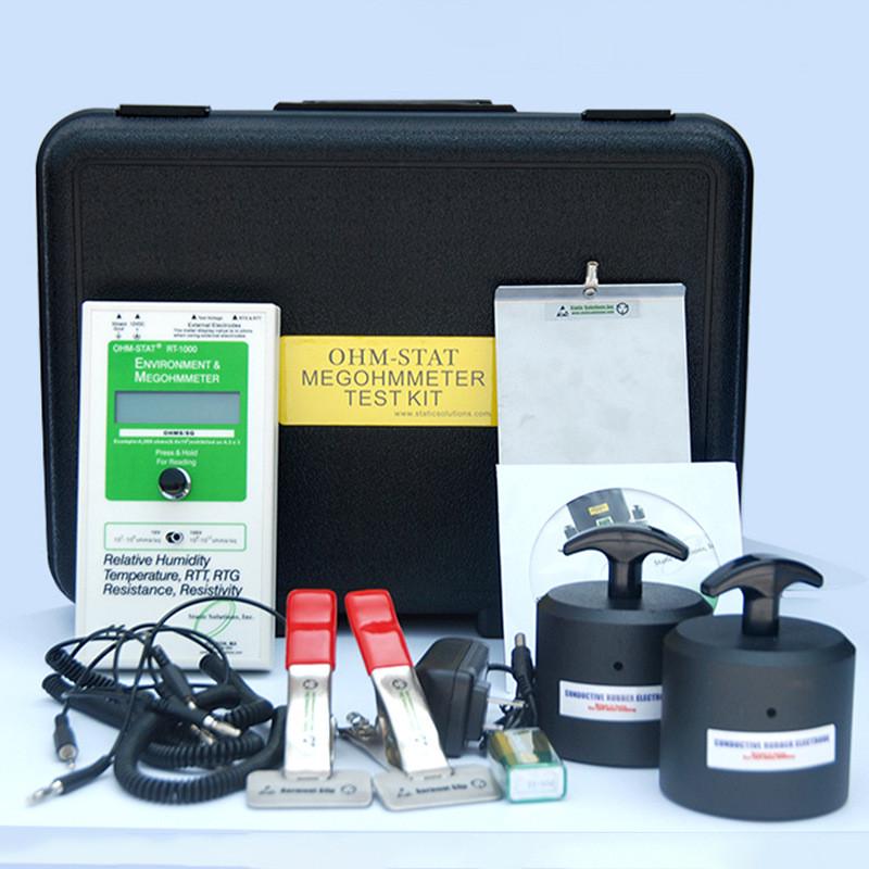 rt-1000表面电阻测试仪ohm-stat重锤防静电兆欧表数显数字测试仪 - 图0