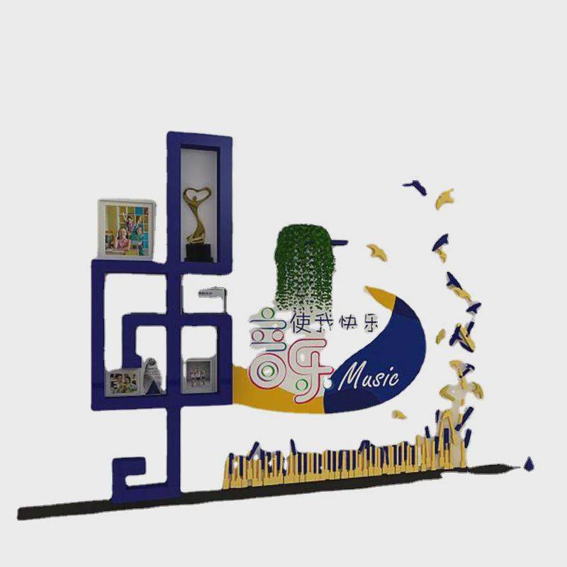 设置制作雪弗板刻形校园文化墙广告企业文化写真uv画面广告板,淘宝优惠券,粉丝福利购,淘宝优惠卷